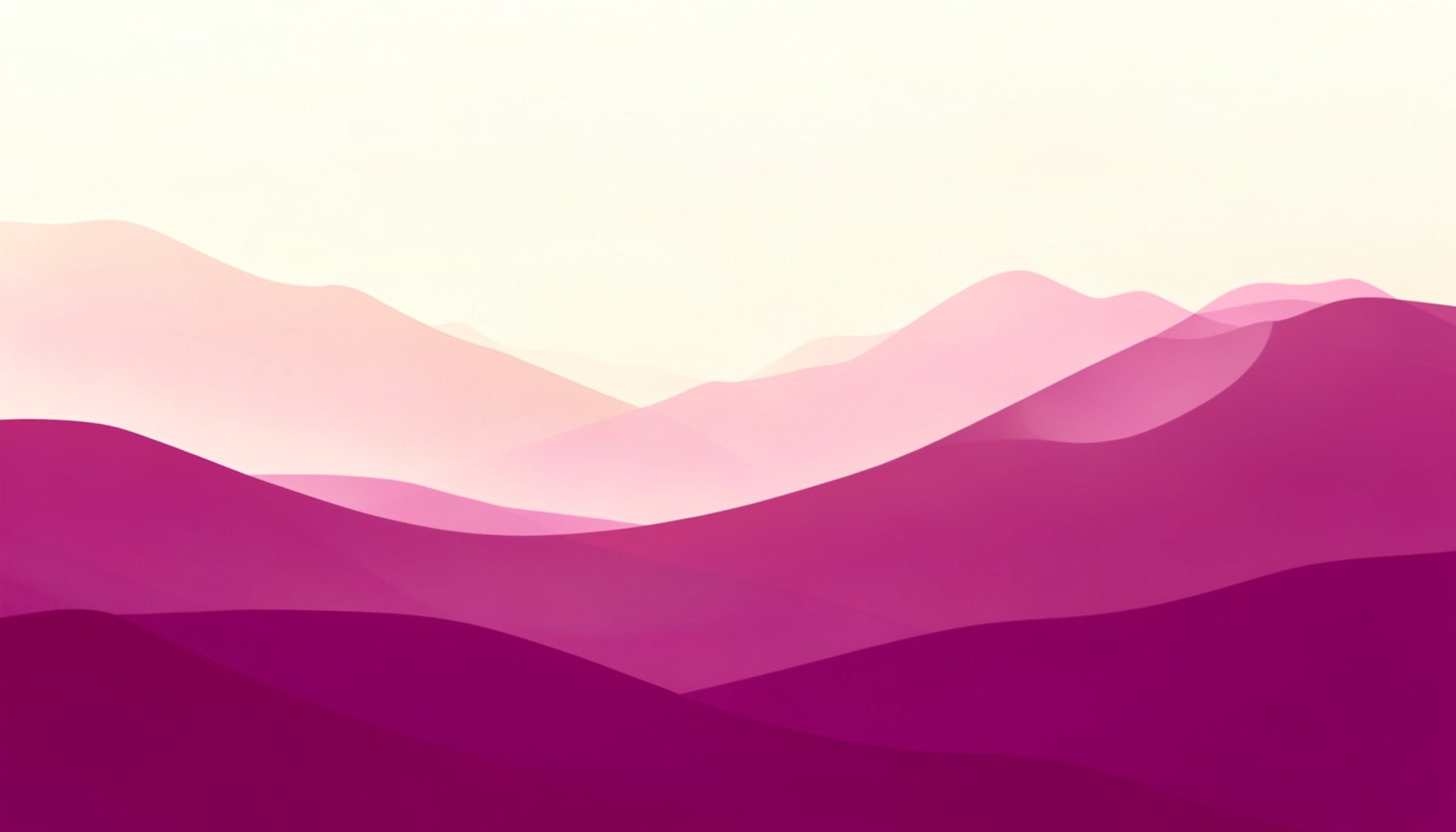 Soft abstract composition of layered plum, rose, and cream tones blending like morning mist
